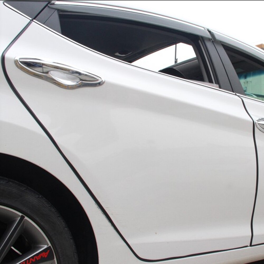 5M U Type Auto Strips Afdichting Scratch Protector Moulding Strip Bescherming Anti-Rub Deur Rand Rubber Strip Diy auto-Styling