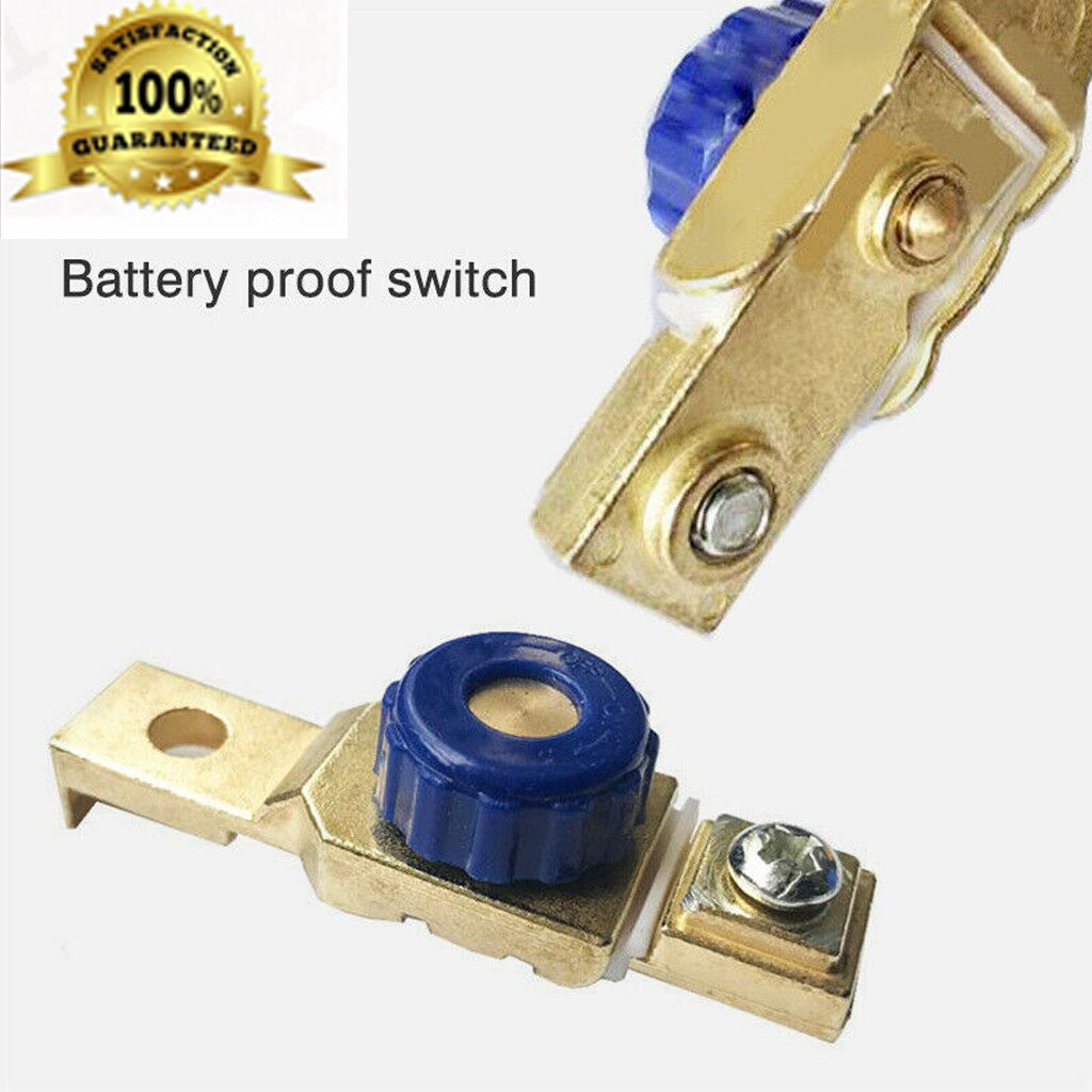 Battery Switch Car Motorcycle Disconnect Battery Cut Off Kill Terminal Anti-leakage Switch