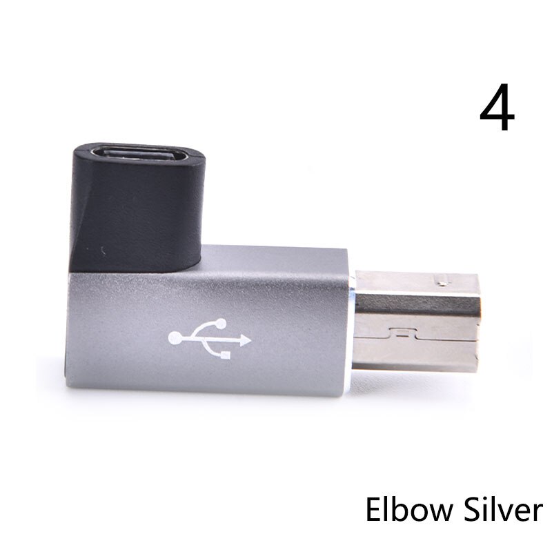 USB Typ C Frau Zu USB B Männlich Adapter Elektronische Trommel Drucker Klavier C Weibliche Zu Midi- Adapter Schnittstelle Adapter gerade Ellenbogen: XI3C0571-N4