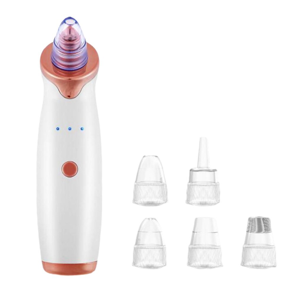 Blackhead Remover Face Deep Nose Cleaner T Zone Pore Acne Pimple Removal Vacuum Suction Facial Diamond Beauty Clean Skin Tool: Default Title