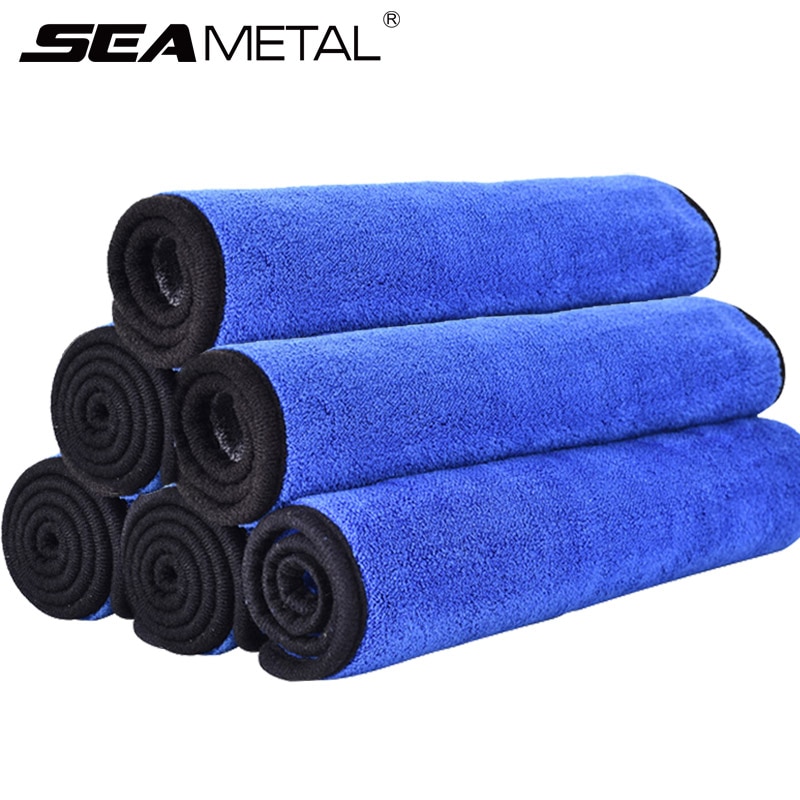 Auto detailing 800 gsm autoreiniging washandje accessoires microvezel 600 gsm sterke dikke washand nat en droog detail autoverzorging