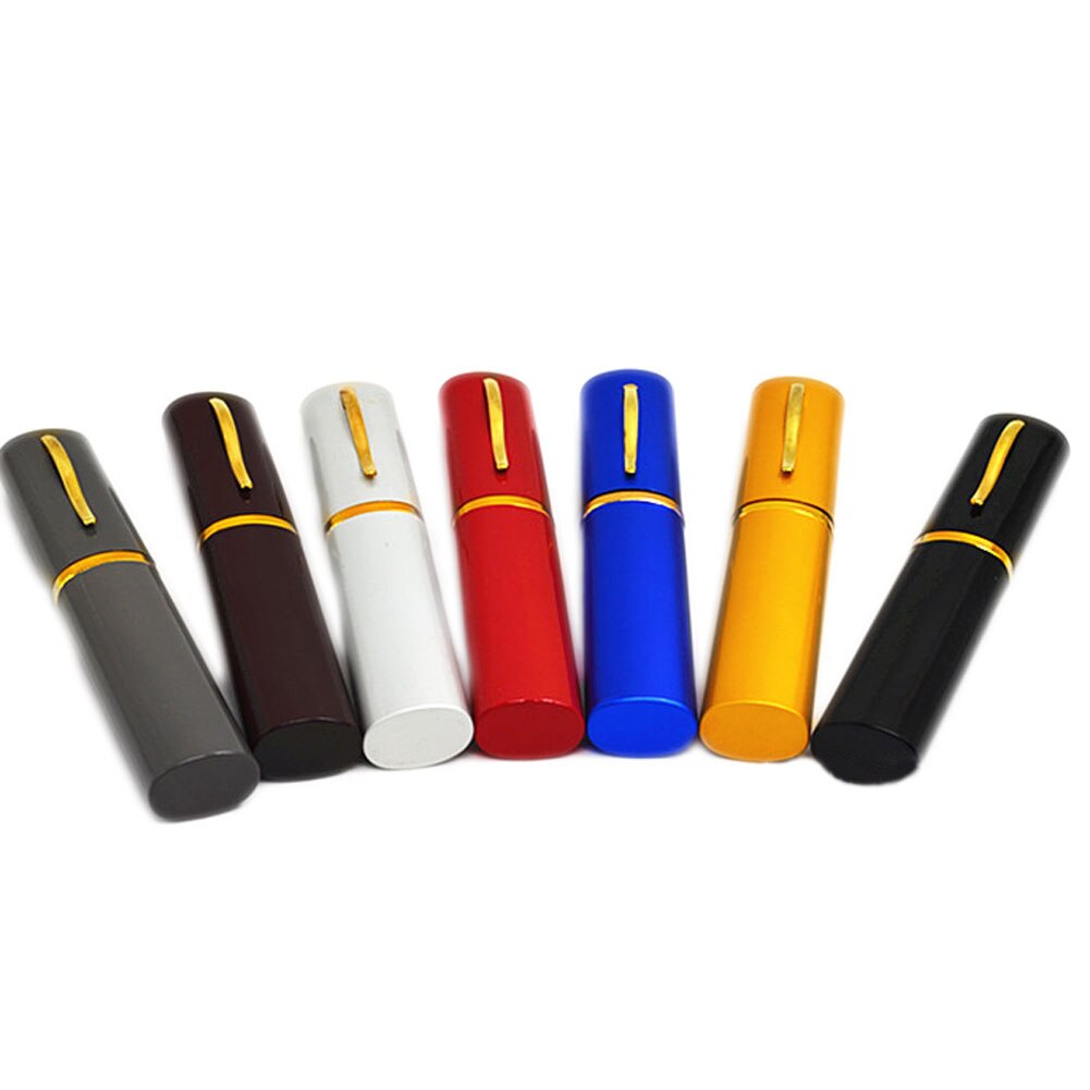 Reading Glasses Case Durable Eyewear Glasses Box Aluminum Tube Aluminum Pen Eyeglass