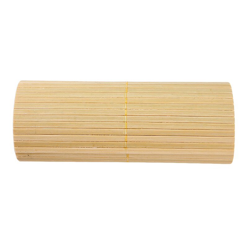 Sunglass Case Eyewear Spectacle Eyeglass Box Bamboo Glasses Case Handmade Hard Square Cylinder Bamboo Strip: only box