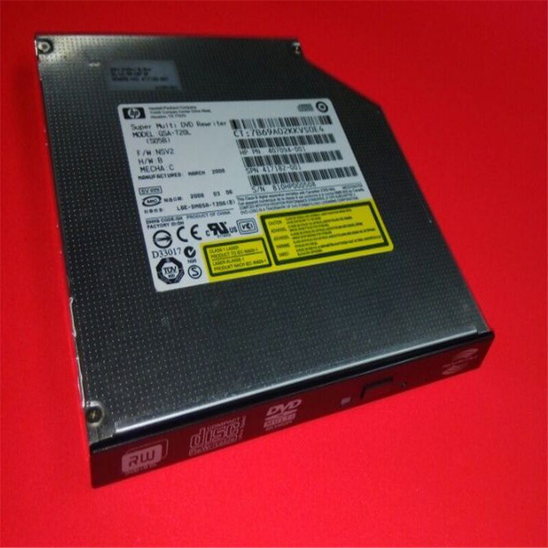 IDE interface laptop CD-RW, DVD-RW burner drive 12.7MM ultra-thin notebook optical drive DVD, CD drive