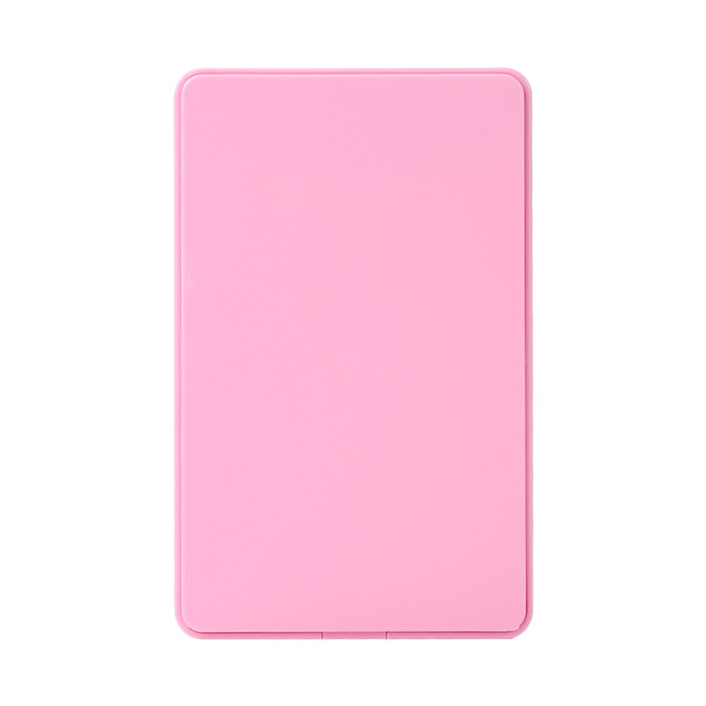 2.5" USB 2.0 SATA HD Box 1TB HDD Hard Drive External Enclosure Case Support Up to 2TB Data Transfer Backup Tool For PC Laptop: Red