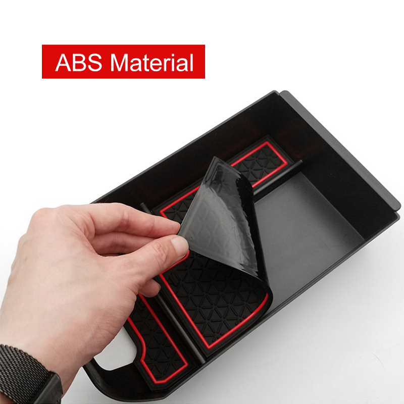 Armleuning Organizer Opbergbox Voor Toyota RAV4 Armsteun RAV4 2013-2019 Auto Armsteun Verlengen Verhoog Lossless Retrofit Ondersteuning Decoratie Auto Accessoires Middenconsole Opbergdoos (Kleur : A