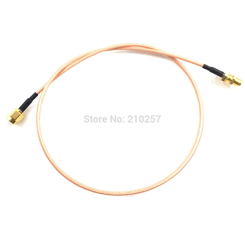 5pcs RG316 Coaxial Cable rp-Sma Male to rp-Sma Female Connector 50cm