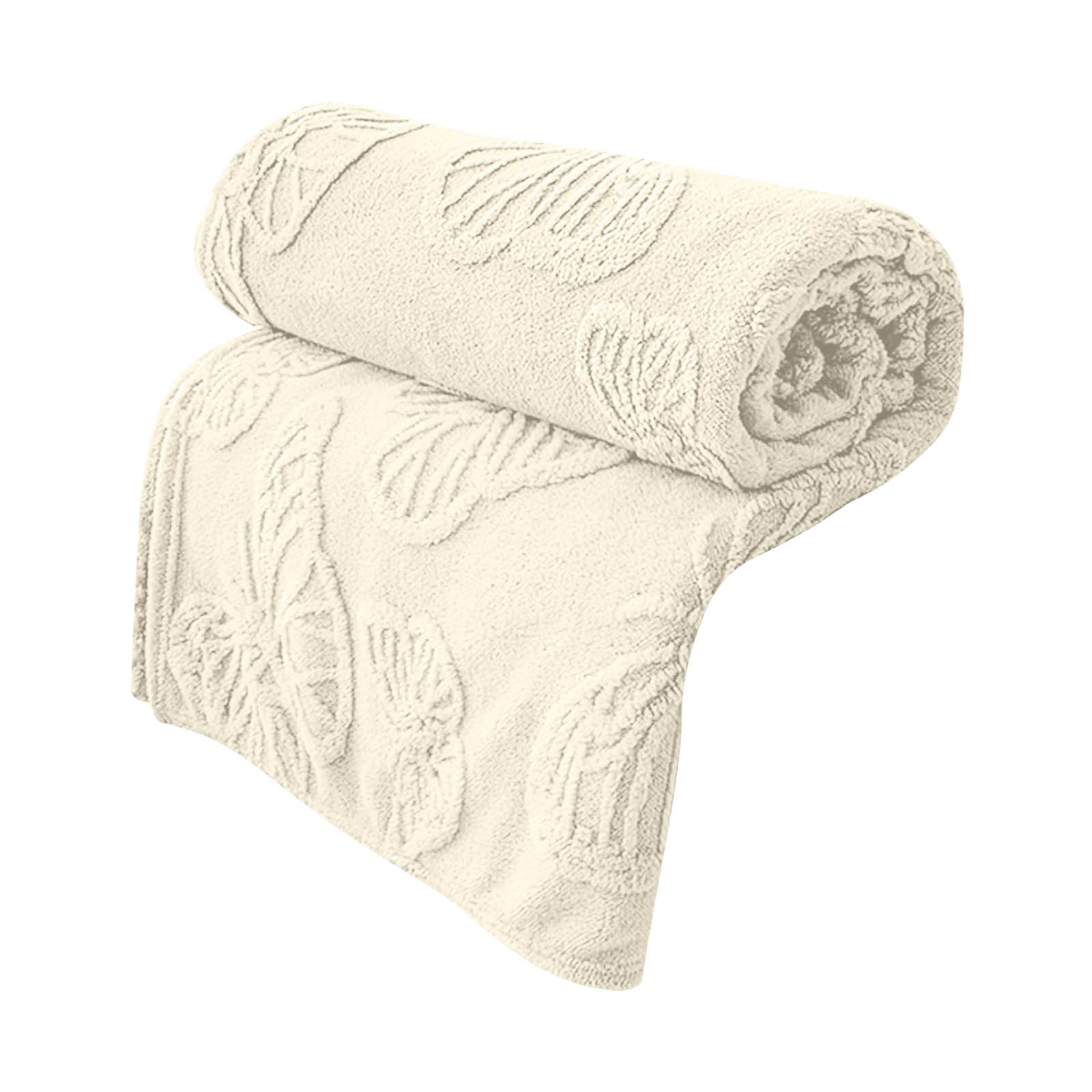 Sommerteppe komfortabelt, kjøligere dyne, kald effekt, absorberer varme raskt, kjøler ned til svette, sommerteppe til alle årstider: Hvit