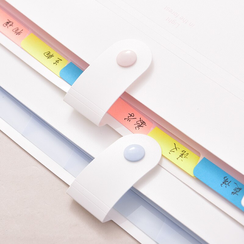 DELI File Folder Expanding Wallet Kawaii Pupil Test Paper Storage and Organizer Bag Office Document Bag Display Book File Folder