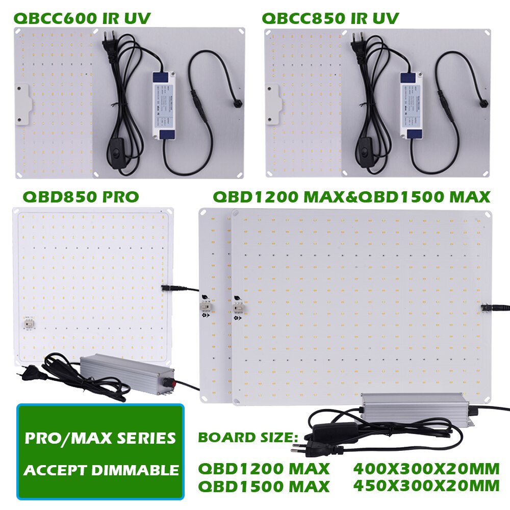 LED Wachsen Licht Dimmbar 1200W Samsung LM281b + Dioden Voll Spektrum Wachsen Licht Hohe PPFD Für 3x3FT Abdeckung, veg und Blühenden