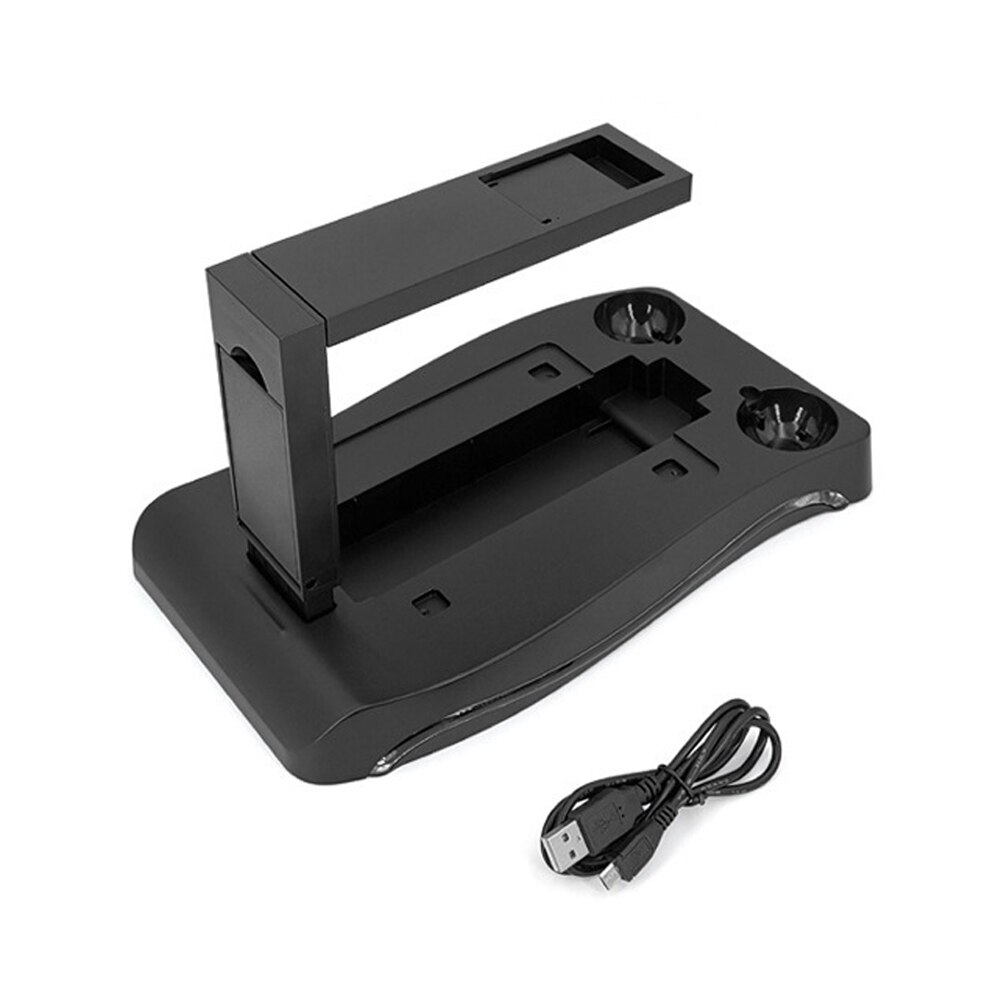 PSVR Stand Universal Display Durable Charge Showcase ABS Multifunctional VR Headset Desktop Charging Station For PlayStation 4