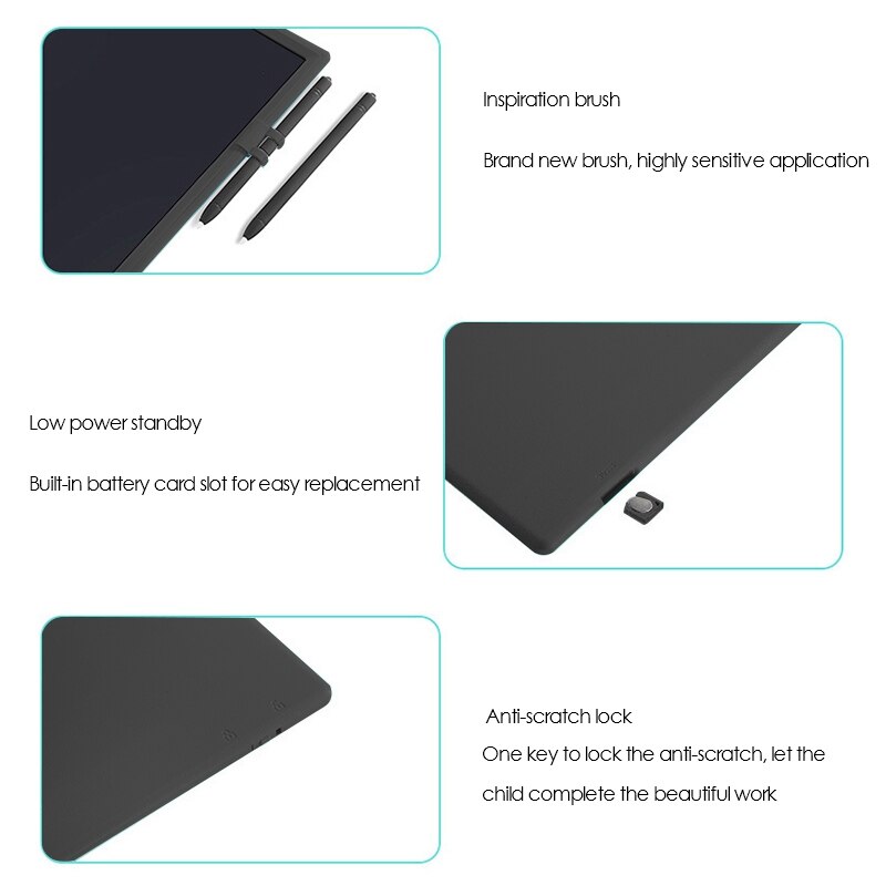 10.5-Inch LCD Writing Board Children's Drawing Board LCD Small Blackboard Drawing Graffiti Writing Handwriting Board