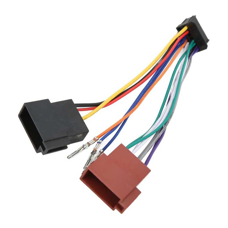 Iso Radio Harness Adapter Radio Kabelboom Adapter Compact Hittebestendige Vervanging Voor Pioneer Oude Audio Voor Reizen