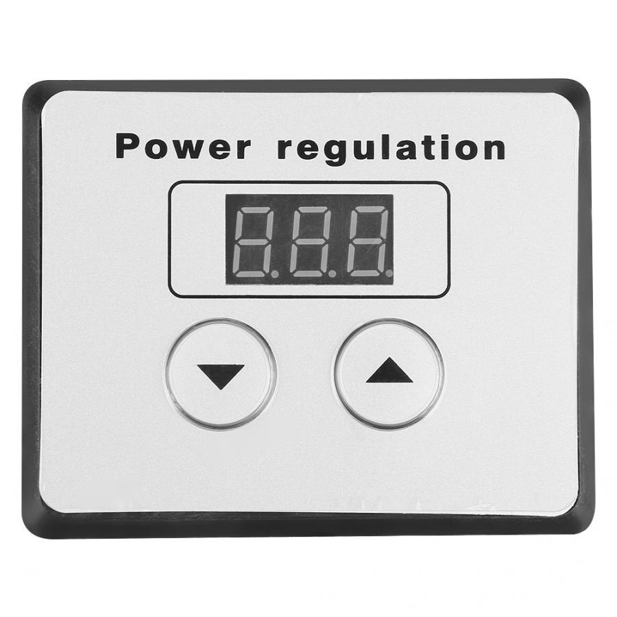 4000w ac 220v scr spenningsregulator mørkere elektrisk variabel regulator motor viftehastighetsregulator til varmtvannsbereder motor