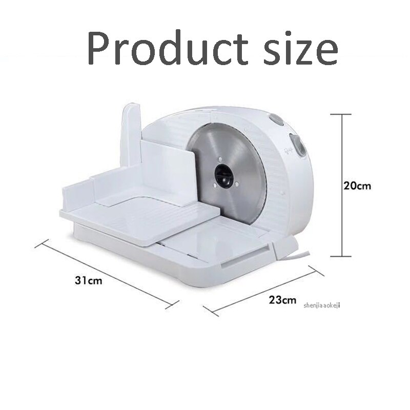 Electric Meat Slicer Features Precision Thickness Control bread toast food slicers cutter for frozen beef vegetable slicing 220V