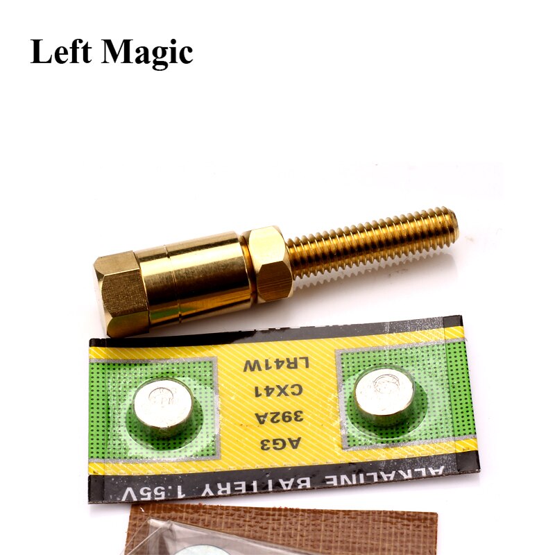 Nut Off Bolt Screw Magic Trick Micro Psychic Super Ultimate Rotating Close-Up Magic Props Easy To Do Magic Illusion G8229