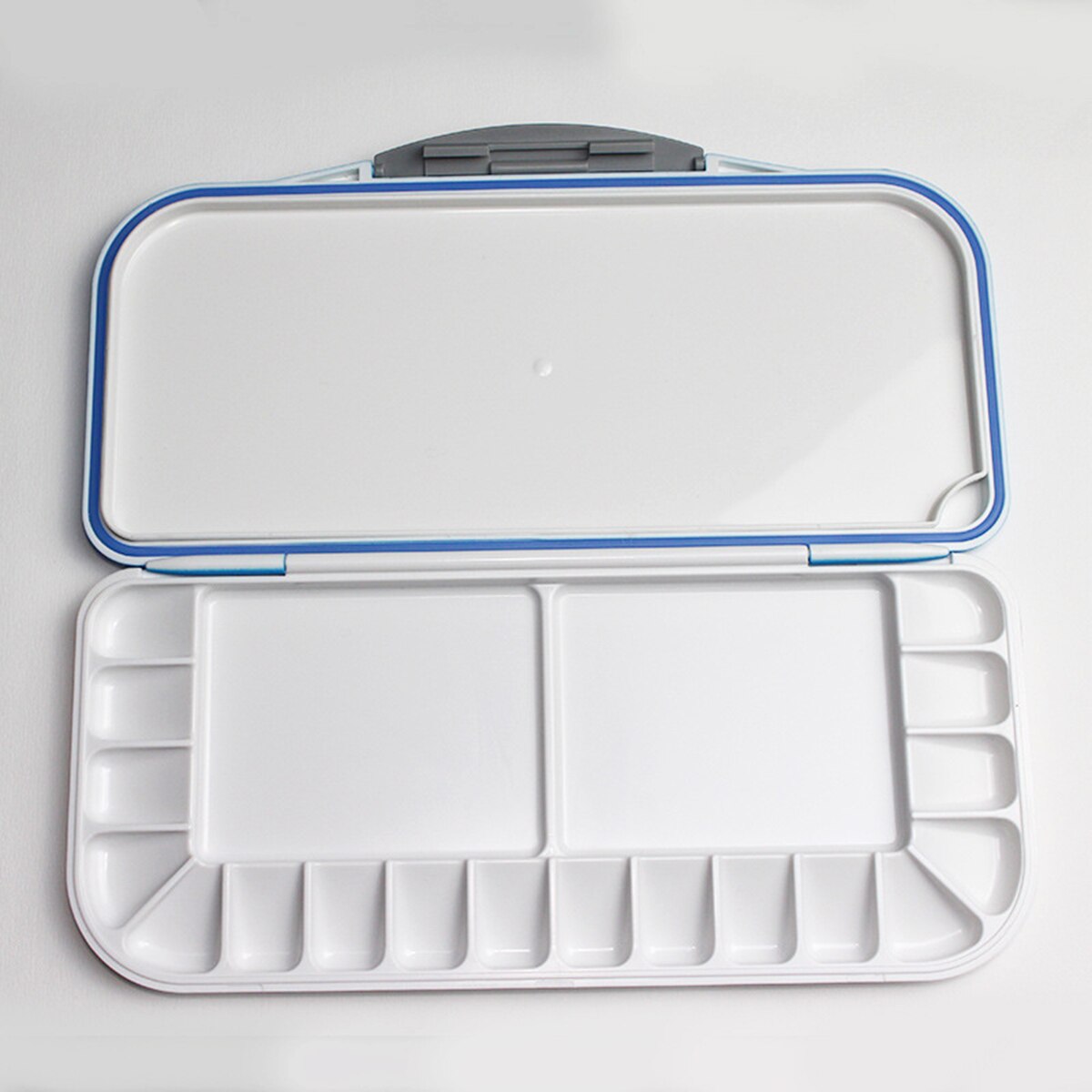 Draagbare Verf Palet Doos Vouwen Verf Lade Voor Student Beginner Kunstenaar Acryl Olie Kunst Schilderij