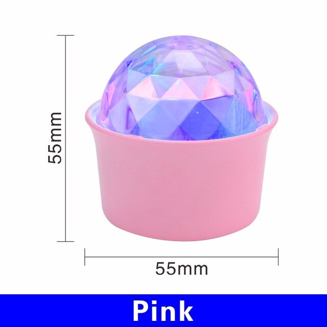 Sky Projector Starry Sky Rotating LED Night Light Planetarium Children Bedroom Star Night Lights Moon Light Kids Lamp: Pink