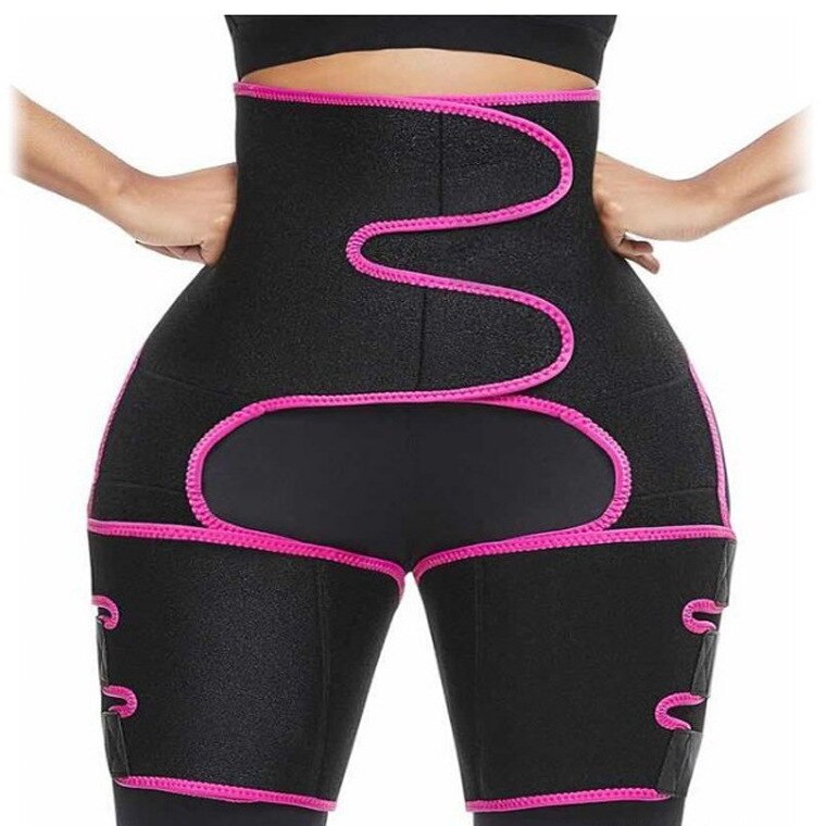 Hip Enhancer Onzichtbare Lift Butt Lifter Shaper Taille Trainer Dij Trimmers Voor Vrouwen Burn Neopreen Warmte Comprimeren Afslanken Riem: high waist red / XL