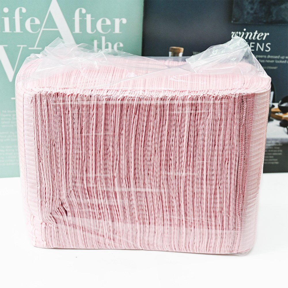 125Pc Nail Art Wegwerp Tafel Pad 33.5*45Cm Double-Layer Waterdichte Bureau Protector Enkele Gebruik Nagels een-Off Salon Doek Mat # F: 1