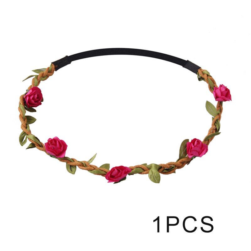rose garland bridal tiara European hair styling rope dIY travel jewelry: 10