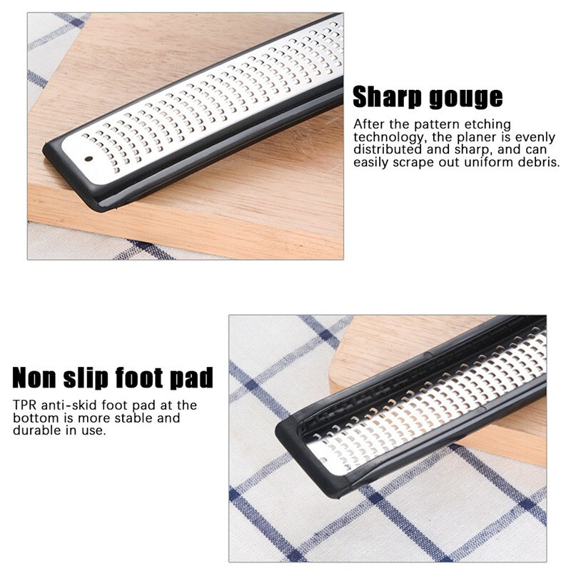 Cheese Planer Multifunction Stainless Steel Grater Lemon Fruit Peeler Cheese Zester Microplane Planing Knife Vegetable Tools