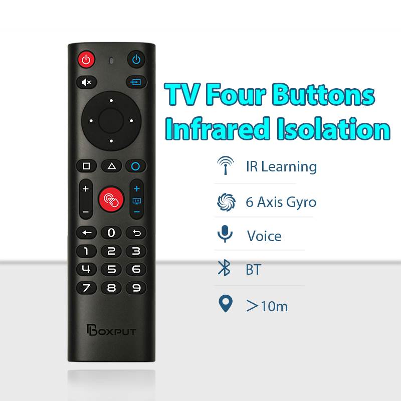 BPR3S BPR3S PLUS BT Air Mouse sterowanie głosem i nauka bezprzewodowego pilota z żyroskopem dla Android Smart TV opakowanie TV Stick: YELLOW