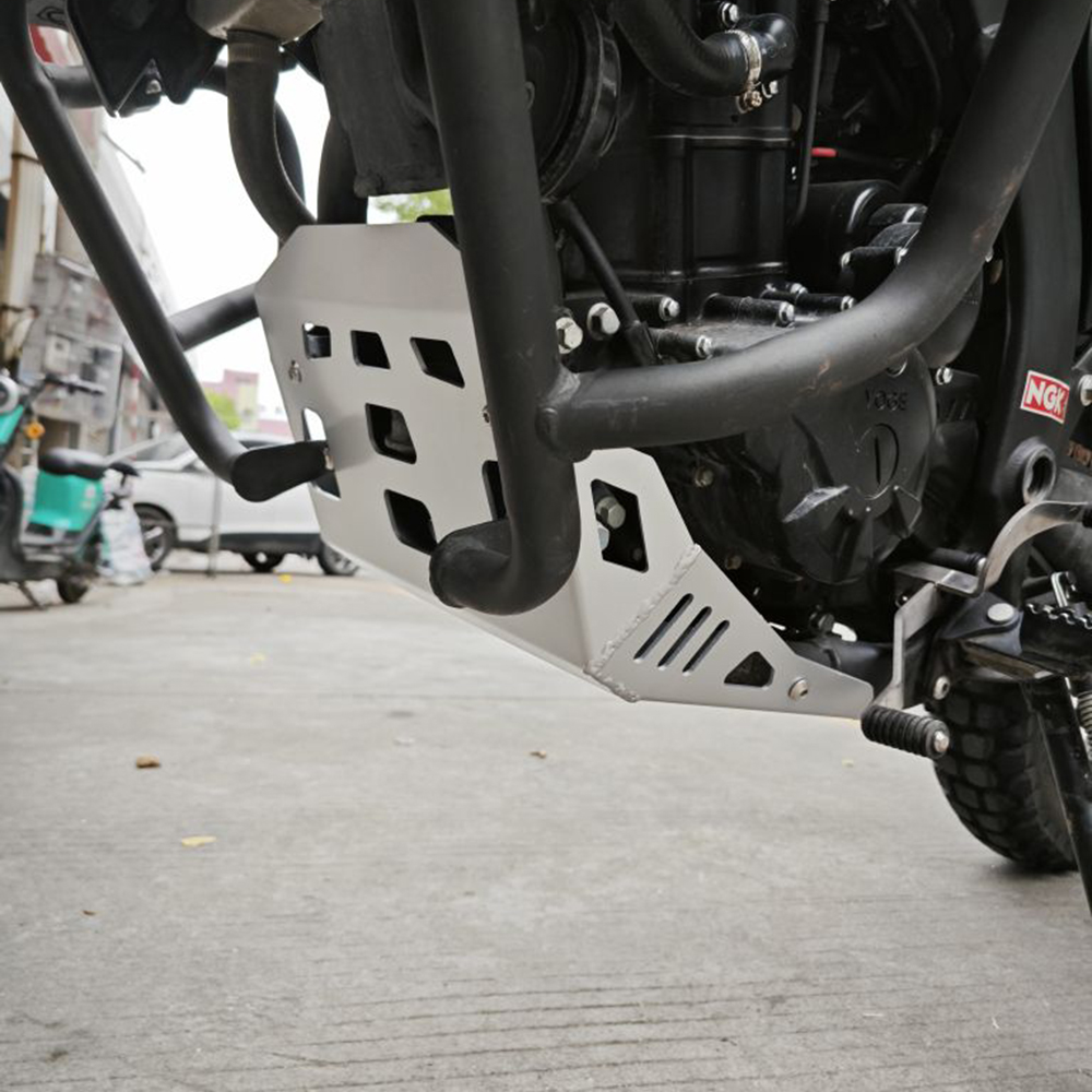 Para Loncin VOGE 300 Rally 300 GY RALLY300 accesorios cubierta de protección del motor chasis bajo Protector placa de deslizamiento Protector del vientre
