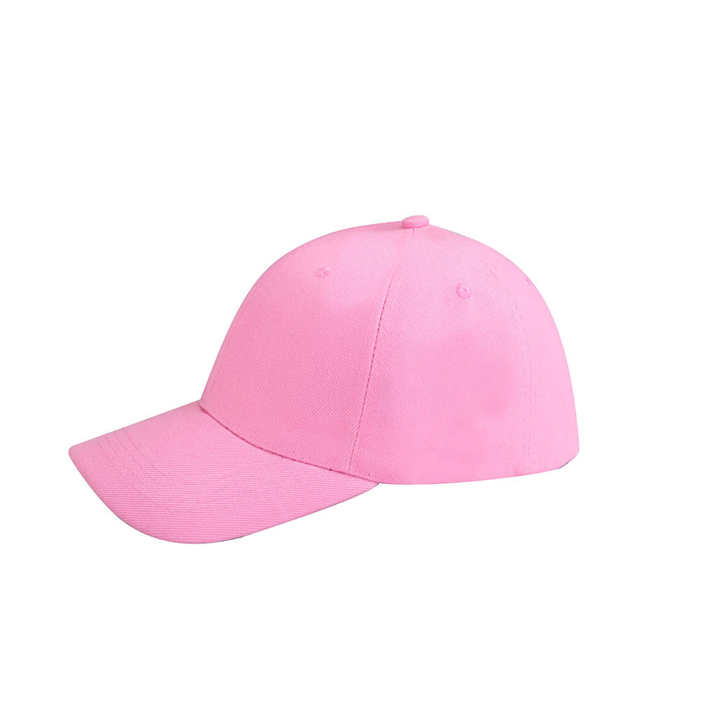 de verano para hombre sombreros y gorras de algodón gorra de béisbol de color sólido para hombre sombrero de sol al aire libre gorra deportiva ajustable para hombre: Rosa