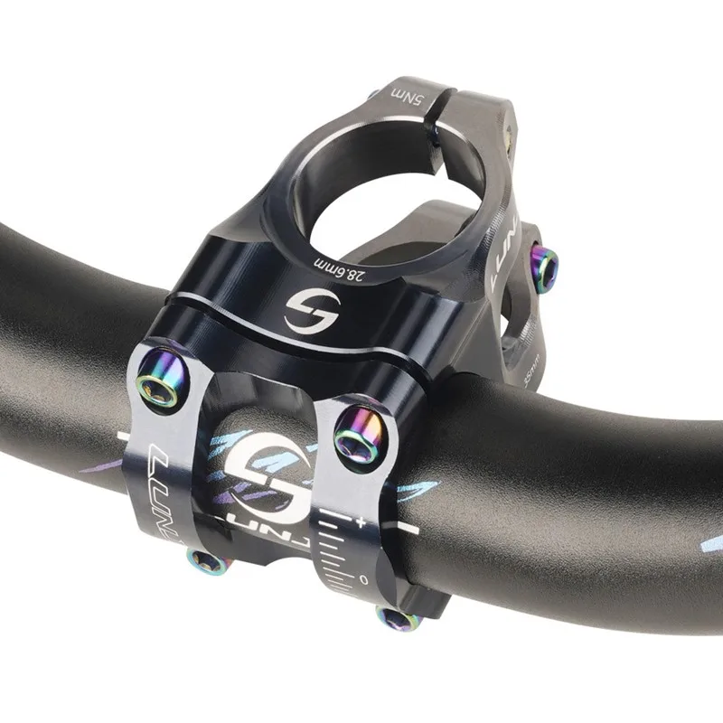 Tige de vélo de route et vtt CNC, pont de vélo de montagne, puissance courte 31.8mm, élévateur d'escalade haute résistance