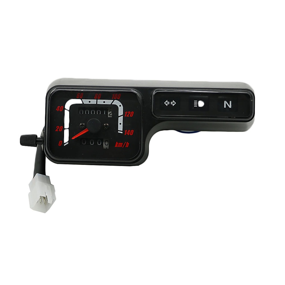 XR250 CRM250 BAJA250 Speedometer Kilometer Gauge Tachometer Assembly w/ Turn Light/Headlight Indicator for Honda XR/CRM/BAJA 250