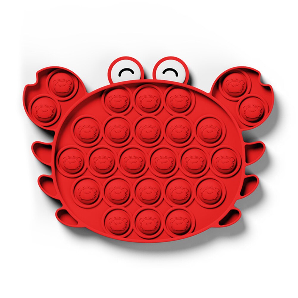 drücken blasiert Zappeln Dekompression Sensorischen Spielzeug ungiftig Spaß Tabletop Puzzle quetschen Spielzeug für Autismus Stressabbau Pop Es: 03