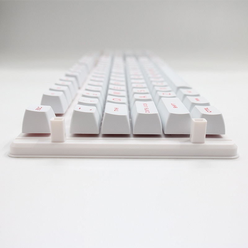 108pcs SA Spherical ABS Keycap For Mechanical Gaming Keyboard Double Color Injection Blg Font For Blue/Red/Brown/Black Switch