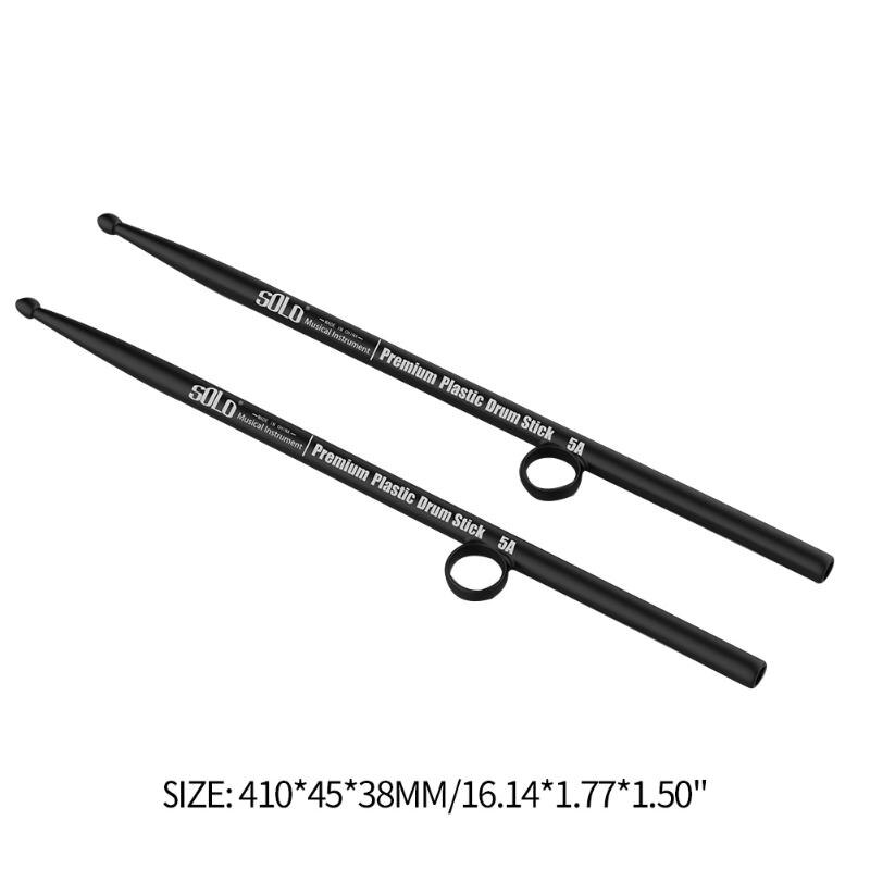 SOLO 1 paire baguettes de batterie ABS 5A pilons/pilon contrôle contrôleur Clips poignée Percussion Instrument de musique pièces accessoires