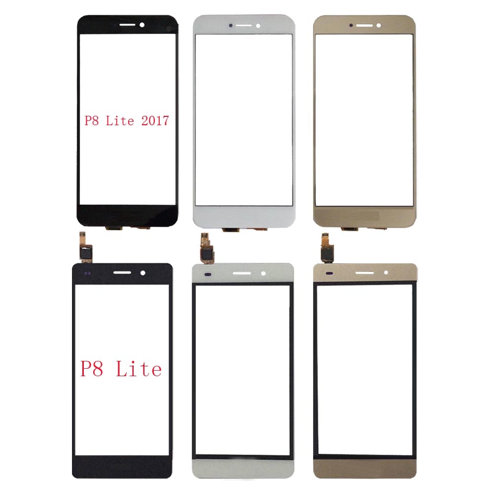 Mobiele Touch Screen Voor Huawei P8 Lite P8 Lite Touch Screen Digitizer Panel Voor Glas Sensor 3M Lijm doekjes