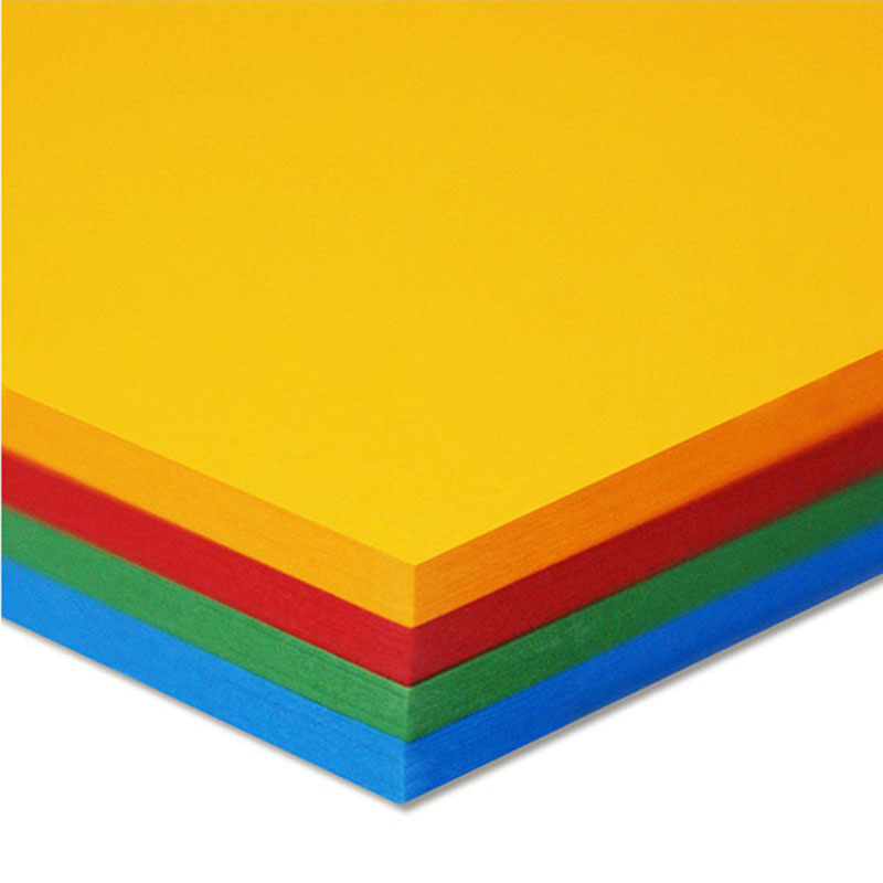 DIY Color paper A4 Origami paper 100 sheets Red Pink Green Blue 80G copy paper Office School Supplies Writing Pads