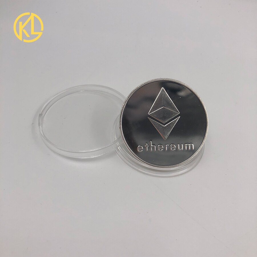 CO012 Gold Plated Ethereum Classic Coin Commemorative Coin Art Collection Physical Metal Imitation Home Party Decoration: CO-011-2