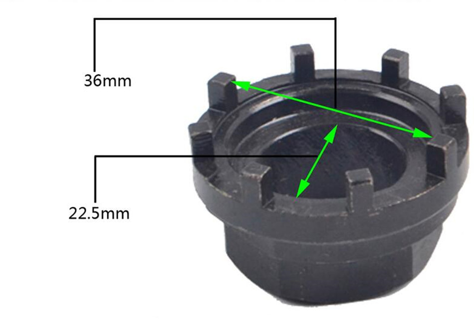 Multi function bike bicycle Demolition hex wrench spanner tool