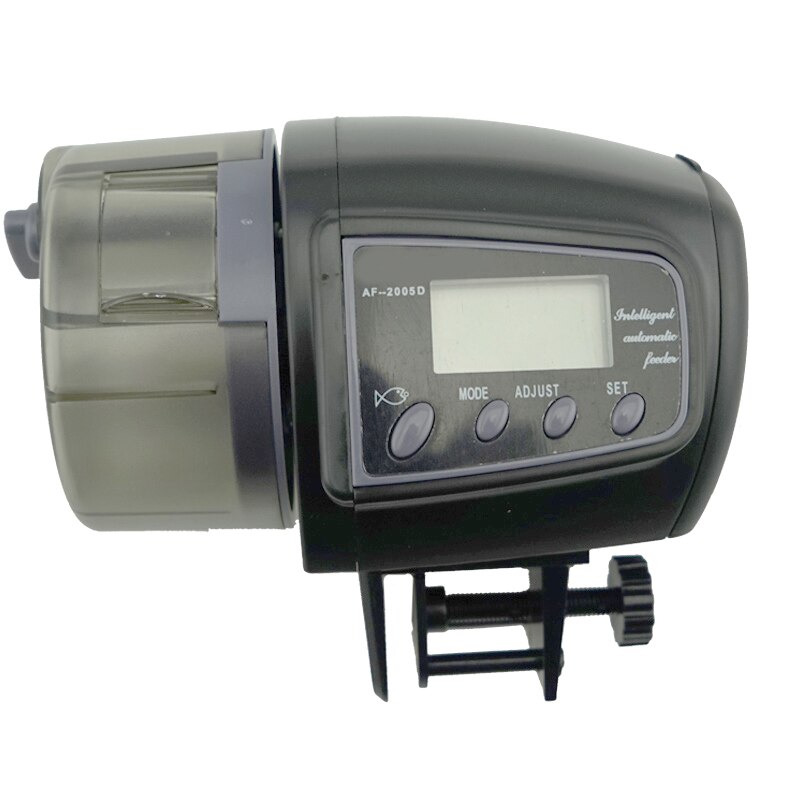 Aquarium 65Ml Automatische Vis Feeder Voor Aquarium Fish Tank Auto Feeders Met Timer Huisdier Voeden Dispenser Lcd Display Vis feeder