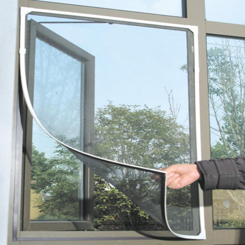 Makuuhuoneen ikkuna hyttysverkot hyttysverkko verho sisä hyttystenesto kärpästen hyttysverkko hyttysverkon korjausteippi