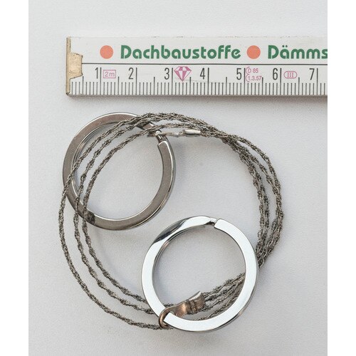 Lhll! 600Mm Fil Een Scier En Acier Giet Randonnee Sport Survie