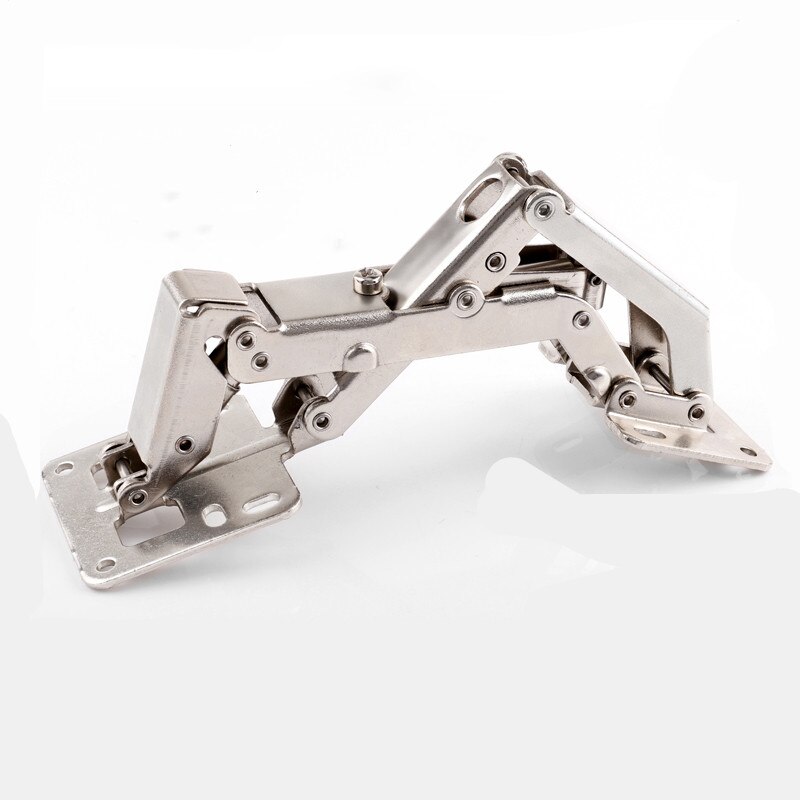 No-hole Hinged Thick Door Plate with Large Angle Cabinet Wardrobe 175/180 Degree Hinged Hinge Hinge Without Slotting