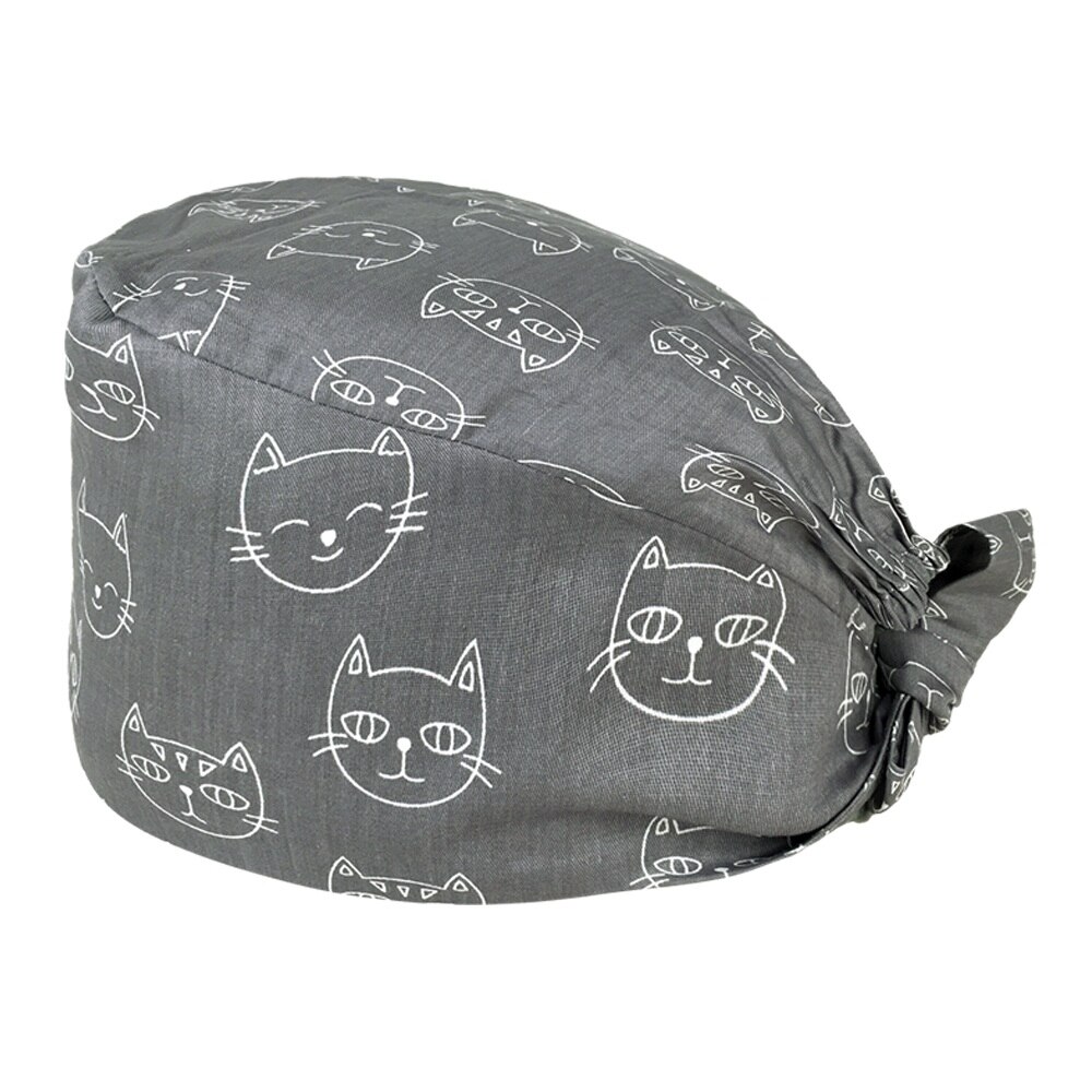 Cartoon Printing Verstelbare Ademend Scrub Cap Beauty Salon Lady Verpleging Cap Ziekenhuis Chirurgische Caps: 12039