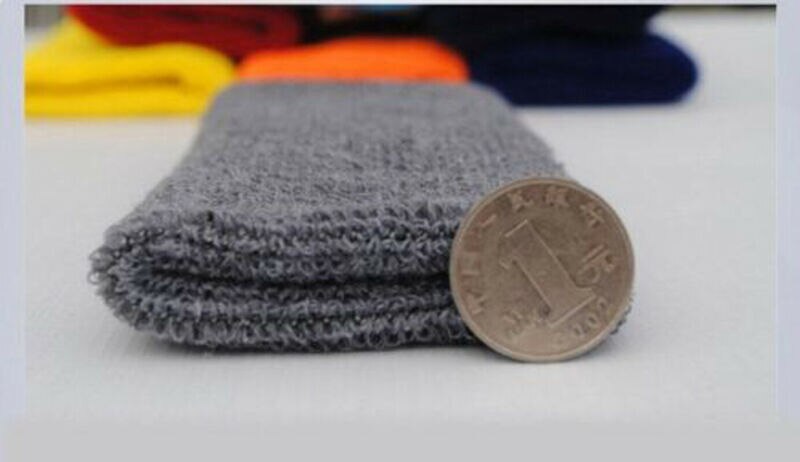 15cm basketball gym unisex sports cotton sweat with soft and comfortable wristband