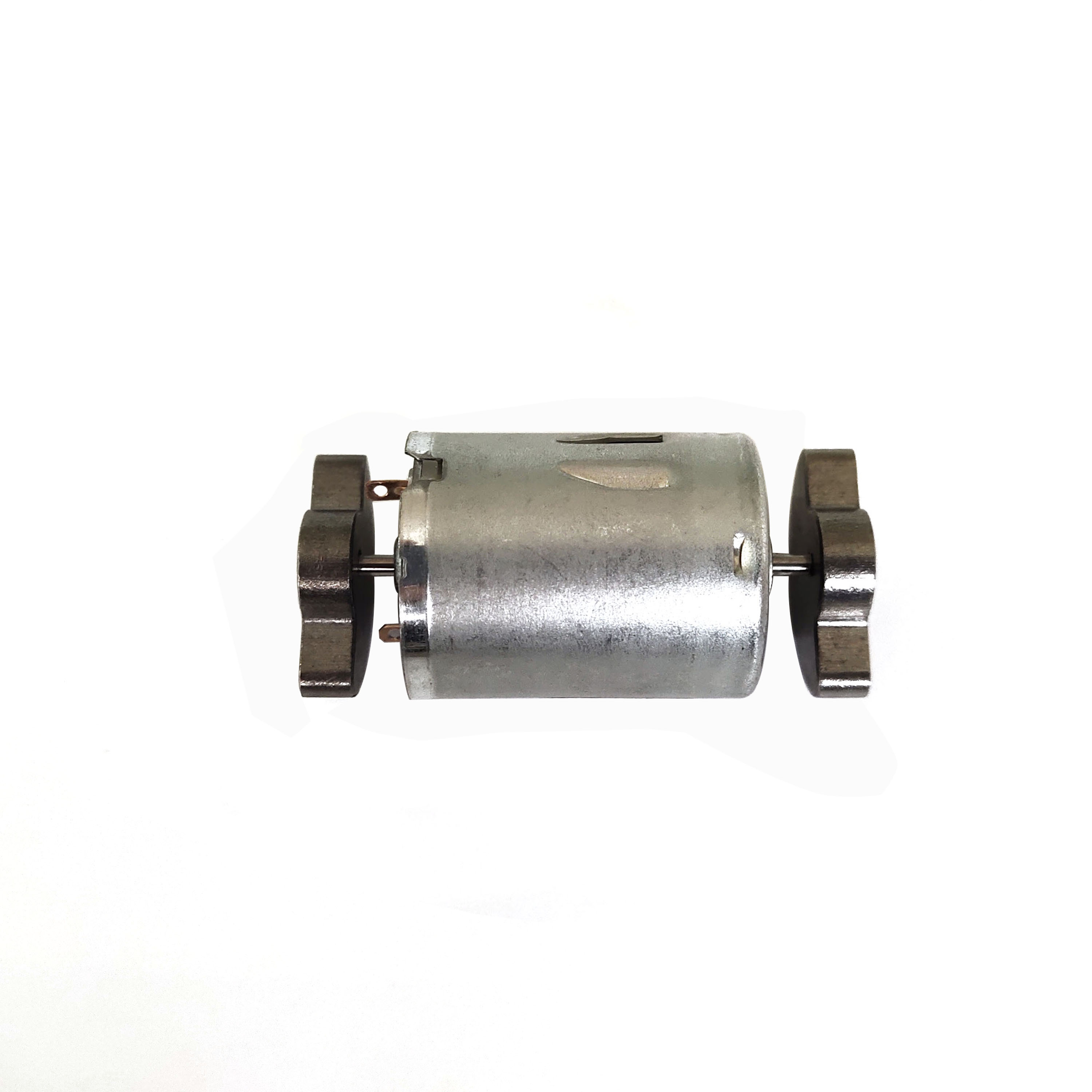 Høj hastighed 6000 rpm kraftig vibration 6v 12v 24v dc vibrationsmotor til mikromassagemotor  r370 dobbelt sektorhoved