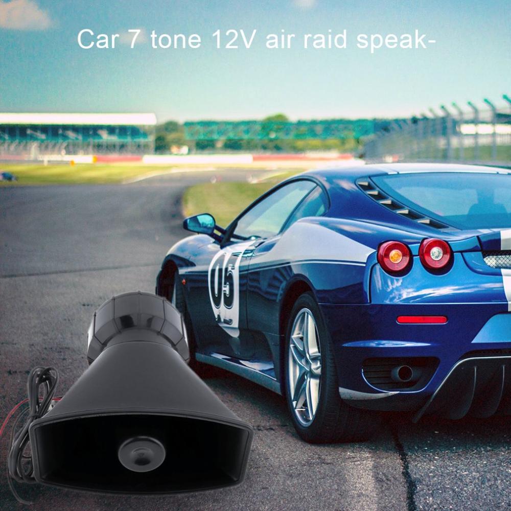 Głośniki klakson syrena policyjna trąbka pneumatyczna megafon ton awaryjne motocykl Ural 12V 100W Mic system rocznie wzmacniacz syrena