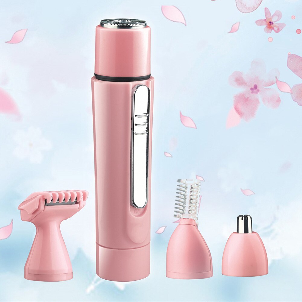4 en 1 femmes Rechargeable sourcil nez épilation rasoir