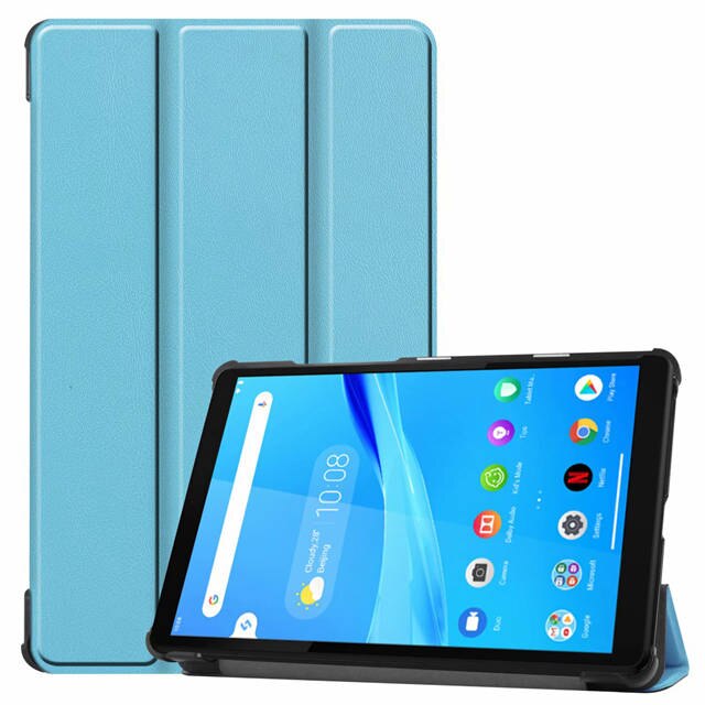 iBuyiWin Megnetic Case For Lenovo Tab M8 TB-8505F TB-8505X 8.0 inch Tablet Funda Capa Cover for M8 FHD TB-8705F/8705N Stand Case: Sky Blue