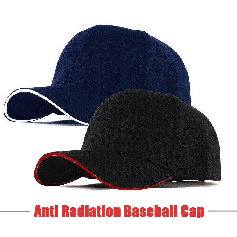 Anti Straling Cap Emf Bescherming Hoed Rf/Magnetron Bescherming Baseball Cap Unisex Rfid Afscherming Hoeden