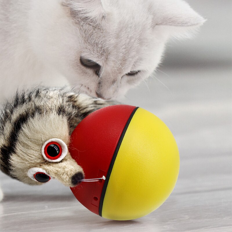 Mais novo beaver bola brinquedo elétrico beaver doninha brinquedo rolando bola salto brinquedos em movimento na água brinquedos